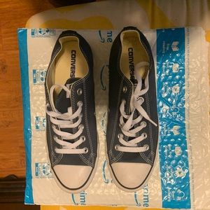 Brand new never worn  blue Converse sneakers